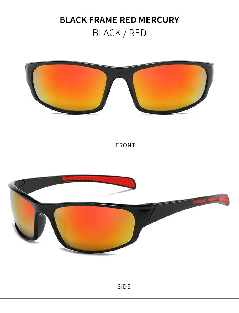 Gafas de sol polarizadas que cambian de Color para hombre, lentes de moda para deportes al aire libre, ciclismo de montaña y carretera, novedad de 2025