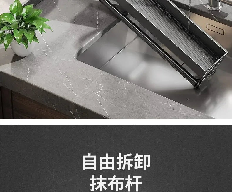 Elegante estante de pared para condimentos de cocina con caja de almacenamiento, estante multifuncional para utensilios domésticos con dispensador de aceite y vinagre