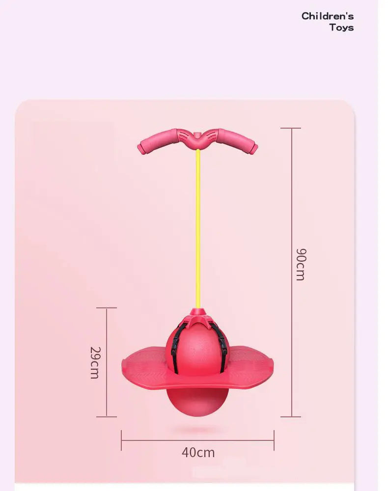 Pelota de salto de rana para niños, equipo de ejercicio de altura larga, aumento de salto alto, equipo de entrenamiento de equilibrio
