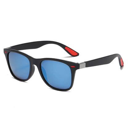 Gafas de sol polarizadas con montura de PC para hombre, lentes de sol deportivas para exteriores, gafas de día y noche para conductor