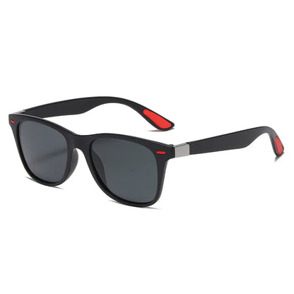 Gafas de sol polarizadas con montura de PC para hombre, lentes de sol deportivas para exteriores, gafas de día y noche para conductor