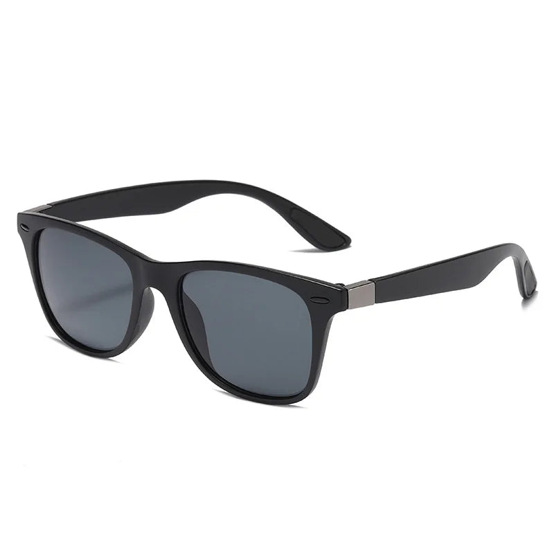 Gafas de sol polarizadas con montura de PC para hombre, lentes de sol deportivas para exteriores, gafas de día y noche para conductor