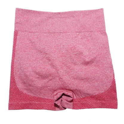 Nuevos pantalones cortos de Yoga para mujer, pantalones cortos de entrenamiento de cintura alta, Fitness, Yoga, levantamiento de glúteos, Fitness, pantalón corto para correr, ropa deportiva