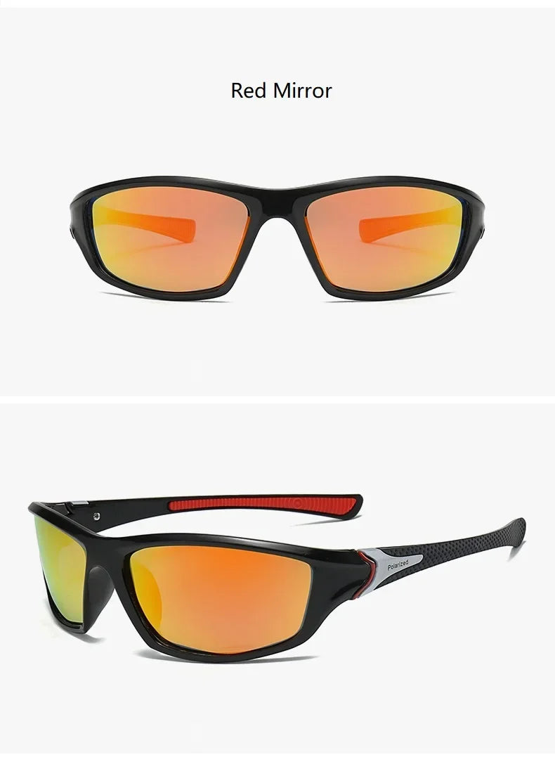 Gafas de sol polarizadas deportivas de moda para hombre y mujer, gafas de sol para pescar, senderismo, correr, ciclismo, montañismo, deporte, gafas de sol