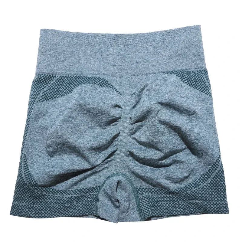 Nuevos pantalones cortos de Yoga para mujer, pantalones cortos de entrenamiento de cintura alta, Fitness, Yoga, levantamiento de glúteos, Fitness, pantalón corto para correr, ropa deportiva