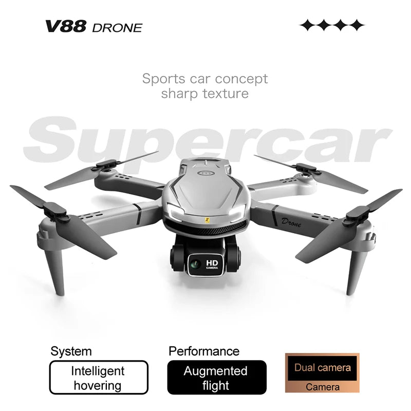 Xiaomi Mijia V88 Drone 8K profesional HD Cámara Dual 5G GPS evitación de obstáculos fotografía flujo óptico plegable juguete UAV