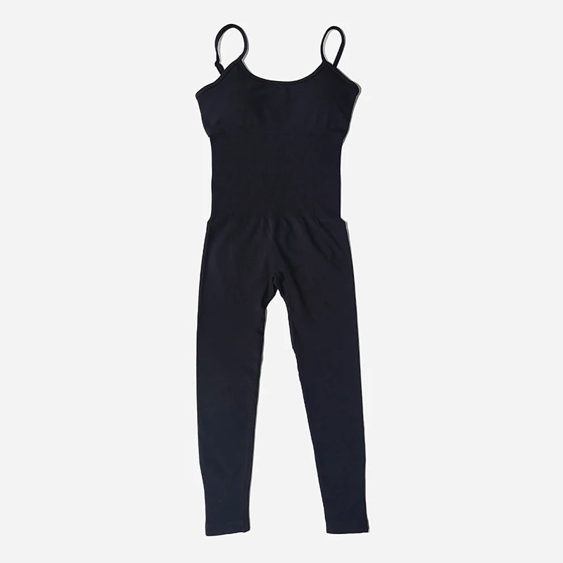 Chándal para mujer, conjunto de Yoga, monos sin costuras, peleles de entrenamiento de una pieza, ropa deportiva, conjunto de gimnasio, ropa de entrenamiento para mujer