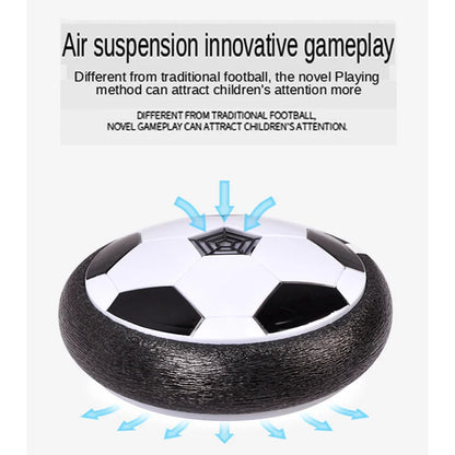 Hover-balón de fútbol flotante eléctrico para niños, pelota de fútbol con luz LED, música, juego al aire libre, juguetes deportivos para niños