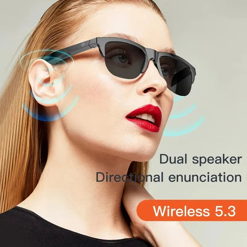 Xiaomi gafas de sol inteligentes gafas Bluetooth llamada deportes al aire libre auriculares HIFI luz azul impermeable Anti-UV para hombres y mujeres