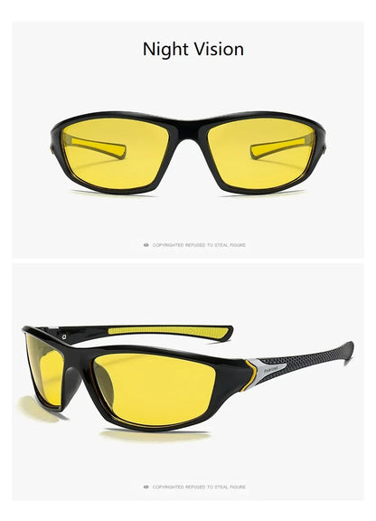 Gafas de sol polarizadas deportivas de moda para hombre y mujer, gafas de sol para pescar, senderismo, correr, ciclismo, montañismo, deporte, gafas de sol