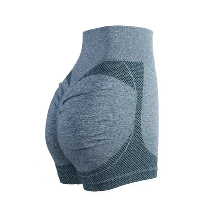 Nuevos pantalones cortos de Yoga para mujer, pantalones cortos de entrenamiento de cintura alta, Fitness, Yoga, levantamiento de glúteos, Fitness, pantalón corto para correr, ropa deportiva