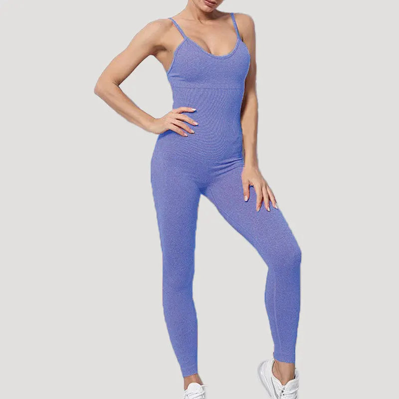 Chándal para mujer, conjunto de Yoga, monos sin costuras, peleles de entrenamiento de una pieza, ropa deportiva, conjunto de gimnasio, ropa de entrenamiento para mujer