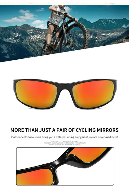 Gafas de sol polarizadas que cambian de Color para hombre, lentes de moda para deportes al aire libre, ciclismo de montaña y carretera, novedad de 2025