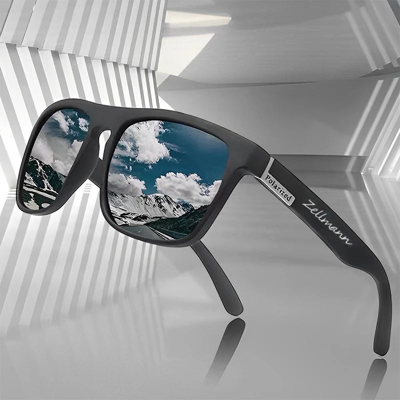 Gafas de sol polarizadas que cambian de Color para hombre, lentes de moda para deportes al aire libre, ciclismo de montaña y carretera, novedad de 2025