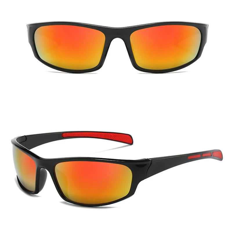 Gafas de sol polarizadas que cambian de Color para hombre, lentes de moda para deportes al aire libre, ciclismo de montaña y carretera, novedad de 2025