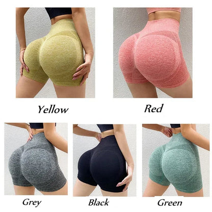 Nuevos pantalones cortos de Yoga para mujer, pantalones cortos de entrenamiento de cintura alta, Fitness, Yoga, levantamiento de glúteos, Fitness, pantalón corto para correr, ropa deportiva