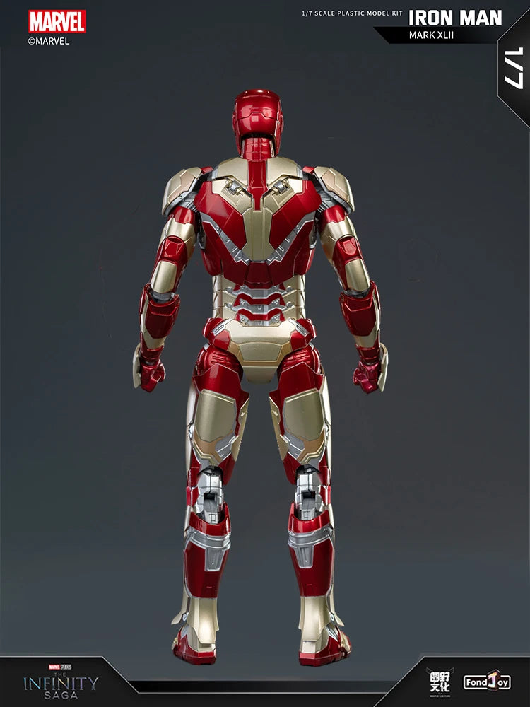 FondJoy-figura de acción Original Iron Man para niños, modelo de Anime coleccionable de Tony Stark Legend, escala 1:7, MK42, MK43MK5, MK6, MK7